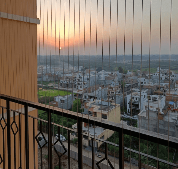 High-Tensile SS Vertical Invisible Grill Installation Hyderabad