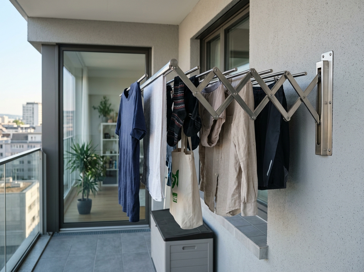 Wall Mounted Collapsible Cloth Hangers Hyderabad